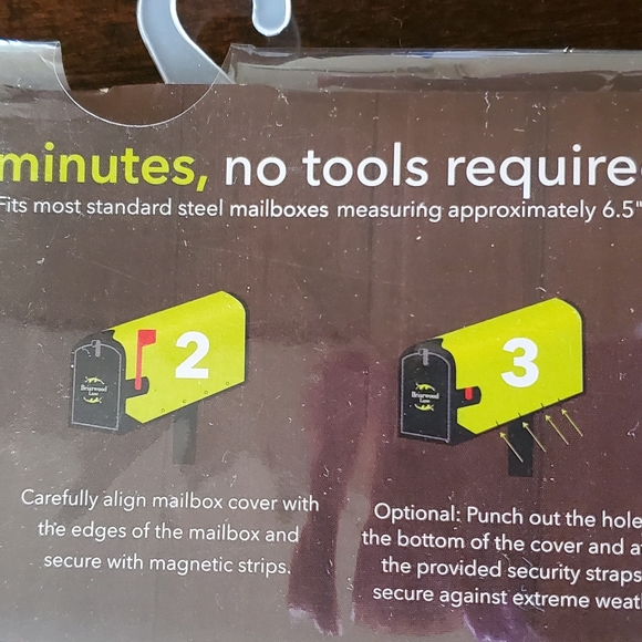 Fall Gnomes Humor Magnetic Mailbox Cover Autumn Patterned Pumpkins Standard - Picture 8 of 8